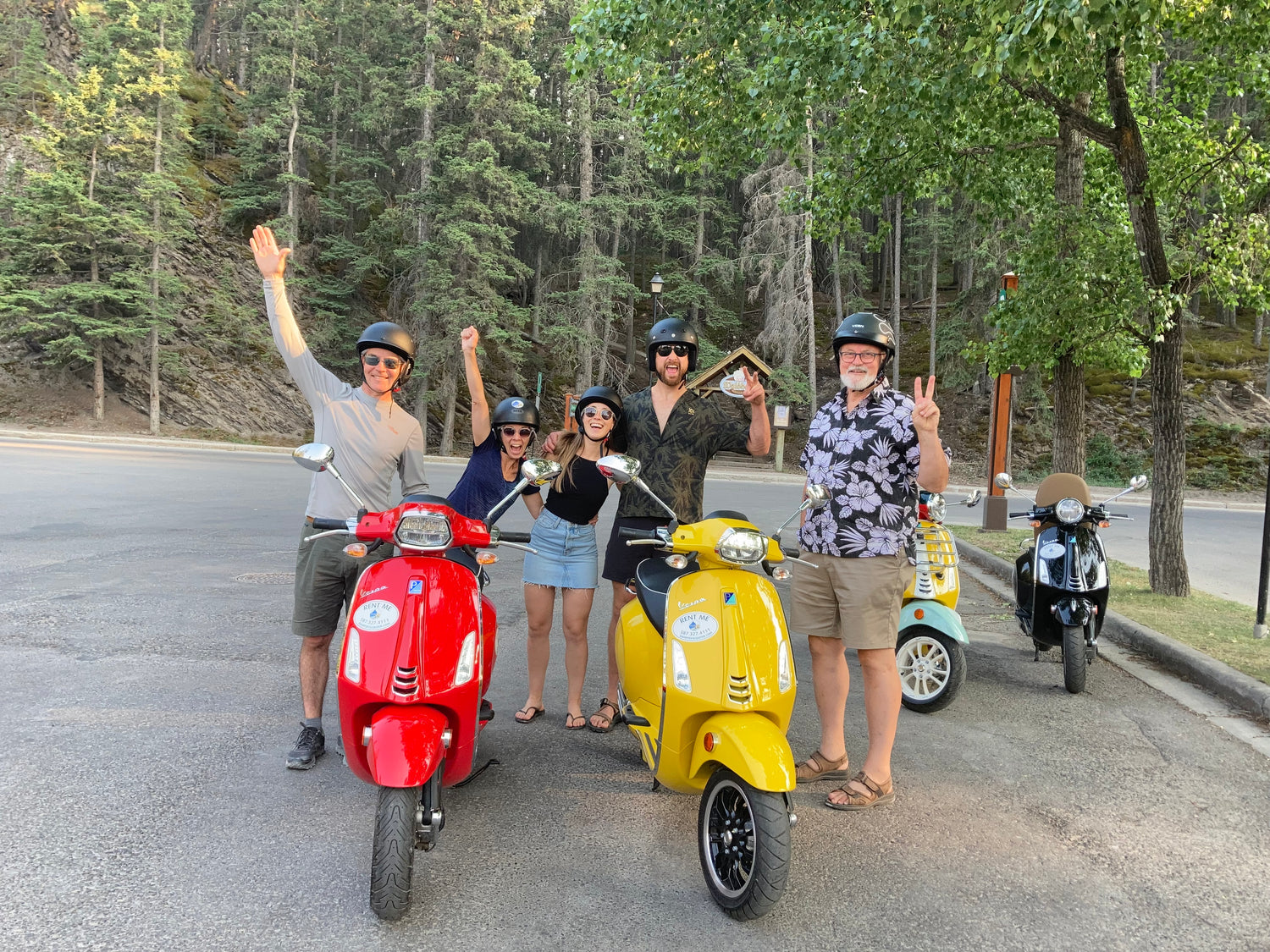 Thank you for your reservation.  See you soon for a scooter ride at Banff By Scooter.
